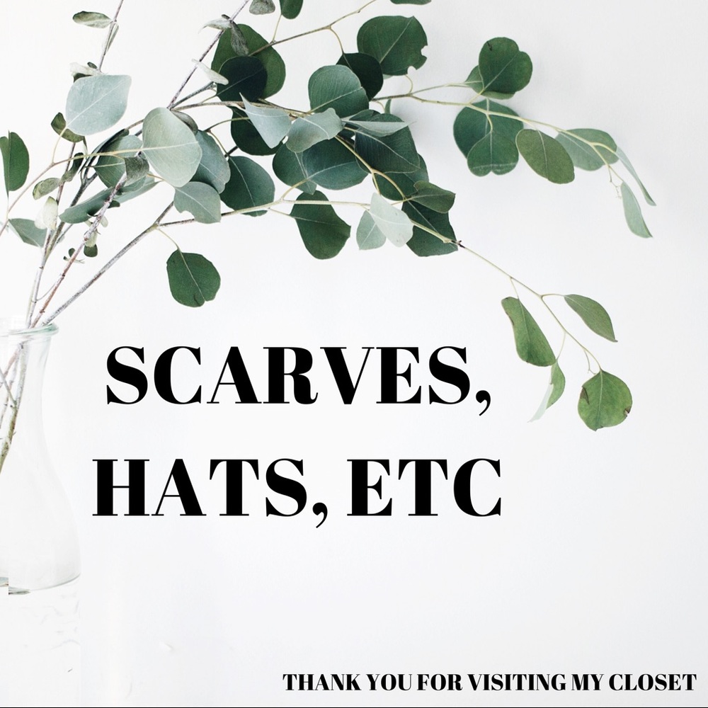 ⭐️SCARVES, HAT, ETC⭐️